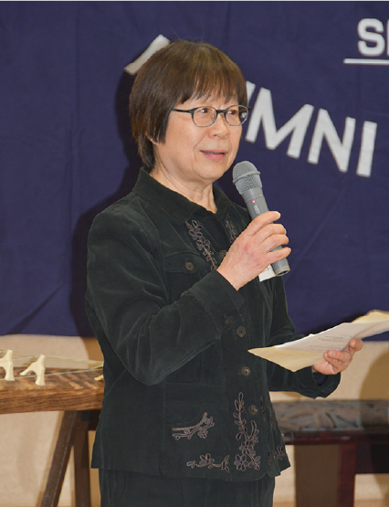 南山大学同窓会 名古屋第一支部 支部長 山本 直子（大28期　仏文）
